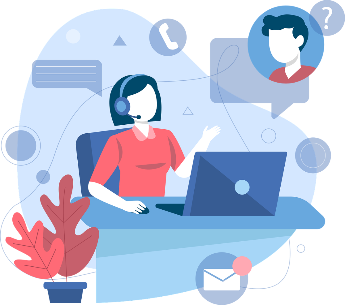 Contact Illustration